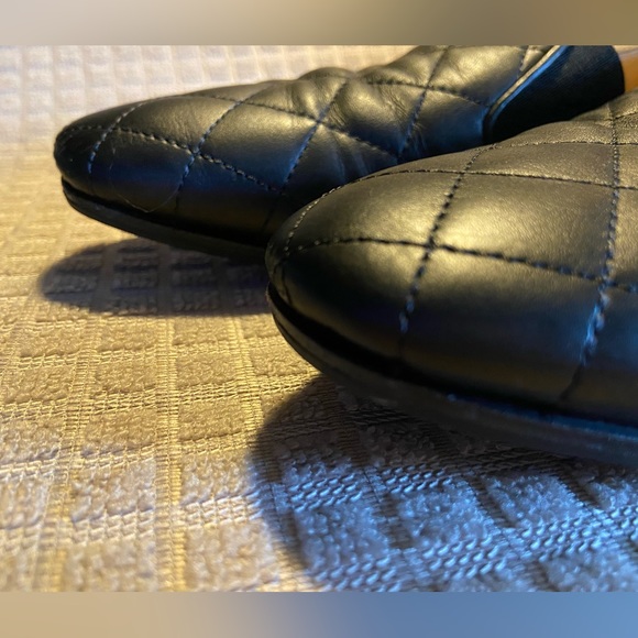 CHANEL 2013 Excellent Vintage Quilted super soft Lambskin Leather Loafers.US sz6 - Picture 6 of 16
